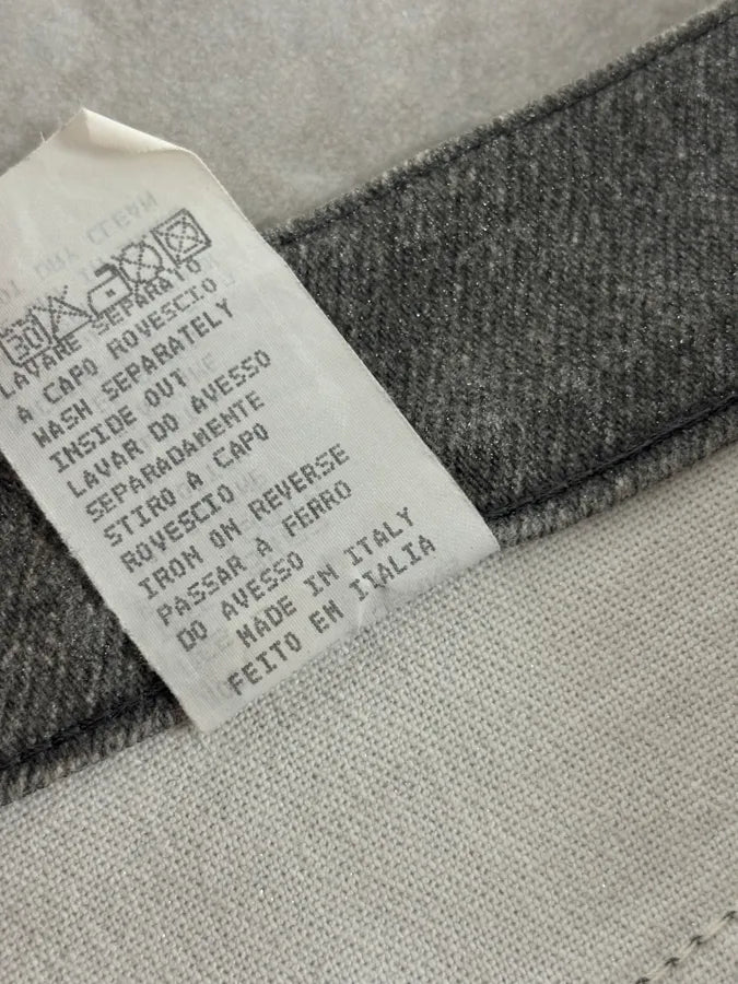 2000s Cavalli Grey Overprint Vitality Pants bbqMNXl 11
