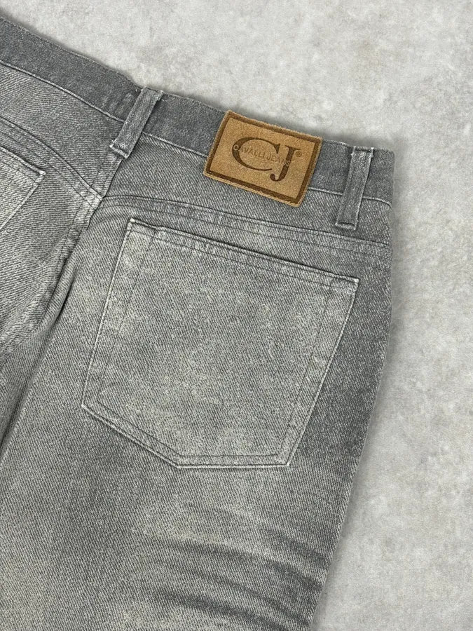 2000s Cavalli Grey Overprint Vitality Pants bbqMNXl 7