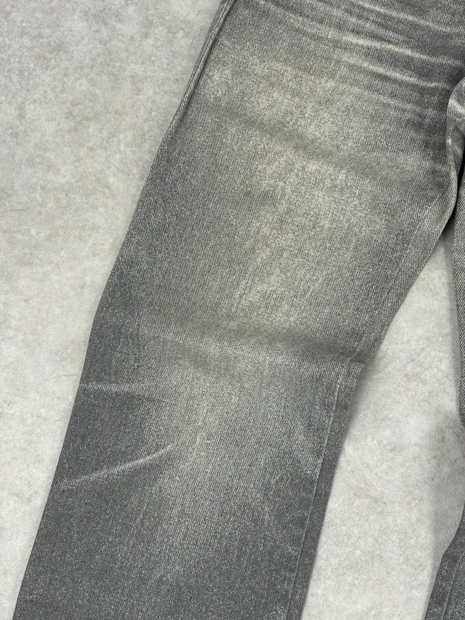 2000s Cavalli Grey Overprint Vitality Pants bbqMNXl 9
