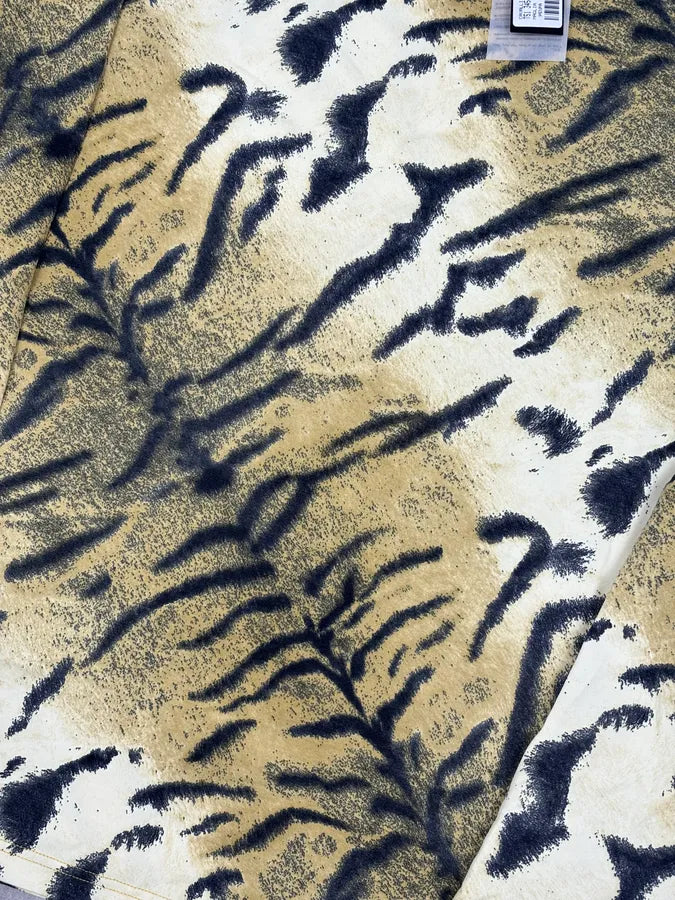 Roberto Cavalli Gold Savate Tiger Print Longsleeve IfAYoKq 7