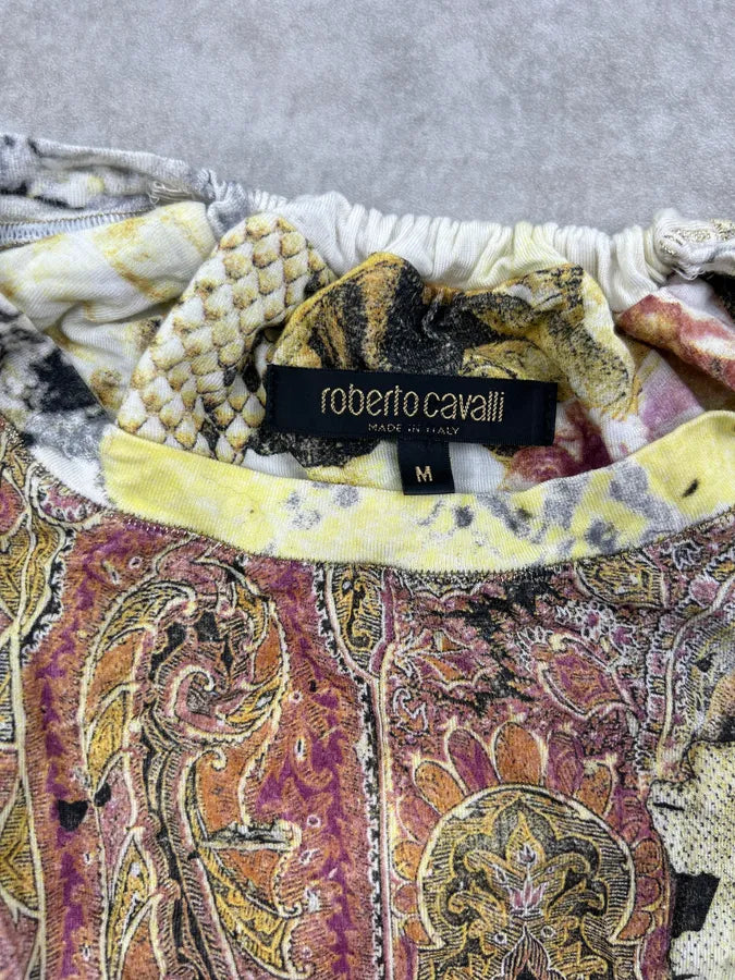SS2003 Roberto Cavalli Irregular Destructured Leopard Longsleeve GuUENwa 4