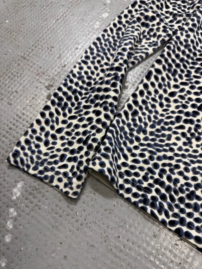 Roberto Cavalli Leopard Black & White Longsleeves (S) 4