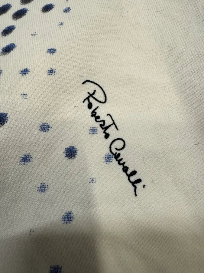 Roberto Cavalli Leopard Black & White Longsleeves (S) 8