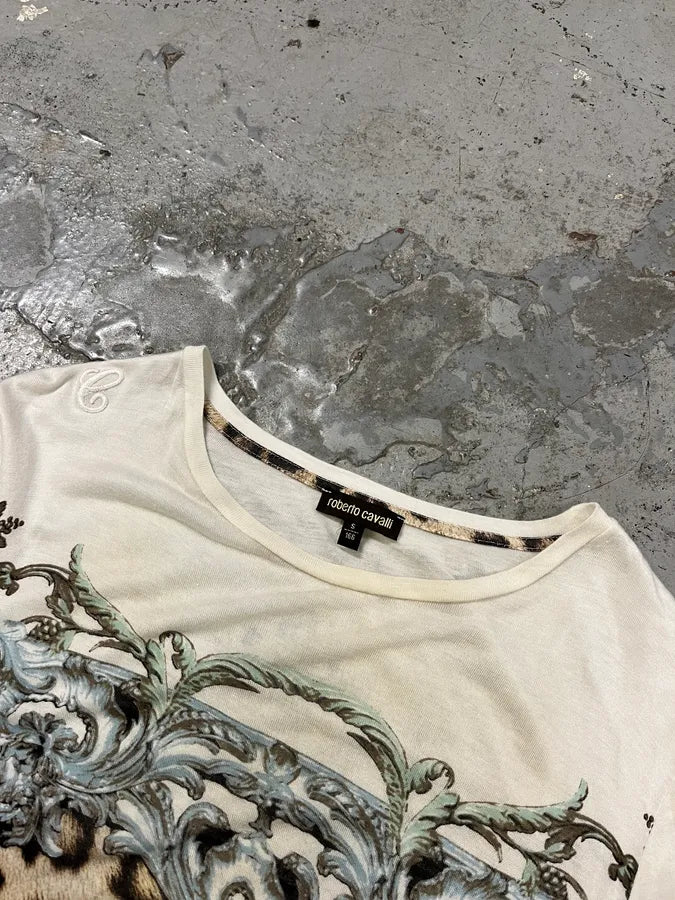 Roberto Cavalli Leopard Gradient Longsleeves EItopnR 5