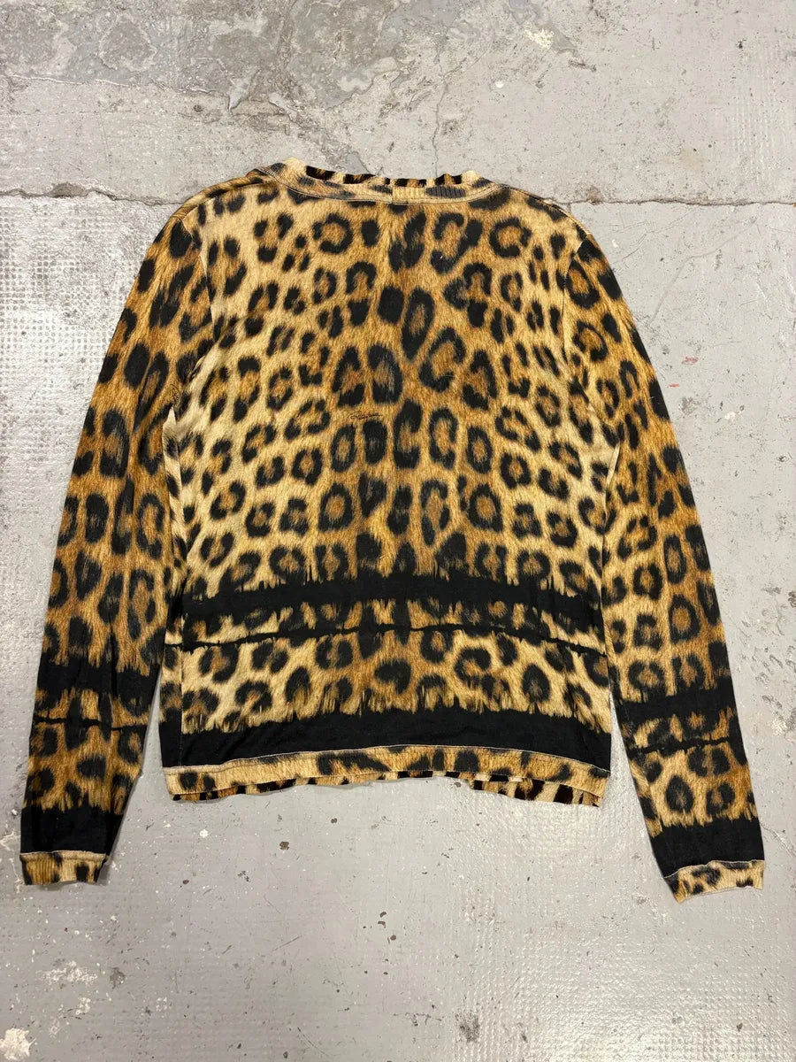 Roberto Cavalli Leopard Print Cardigan DxeVTWx 1