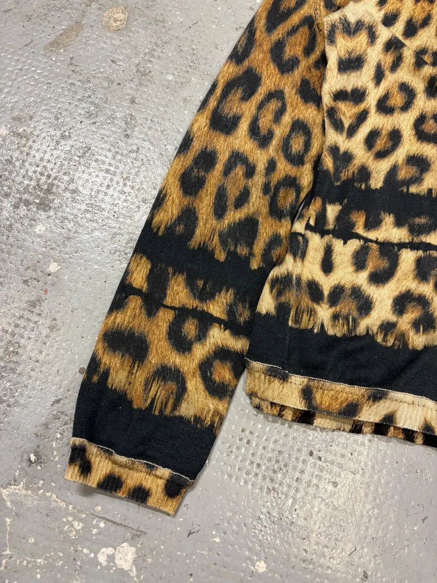 Roberto Cavalli Leopard Print Cardigan DxeVTWx 4