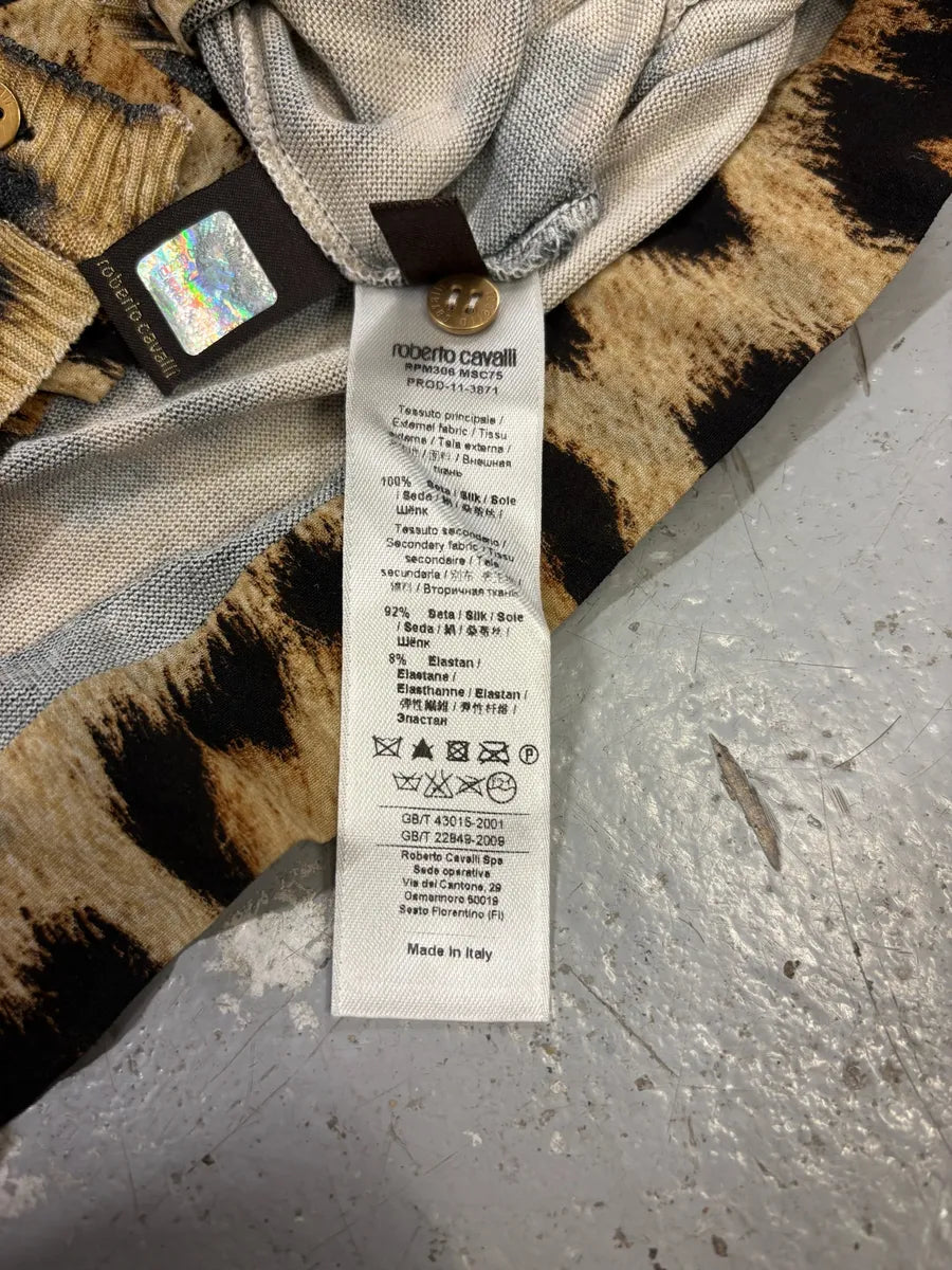 Roberto Cavalli Leopard Print Cardigan DxeVTWx 5