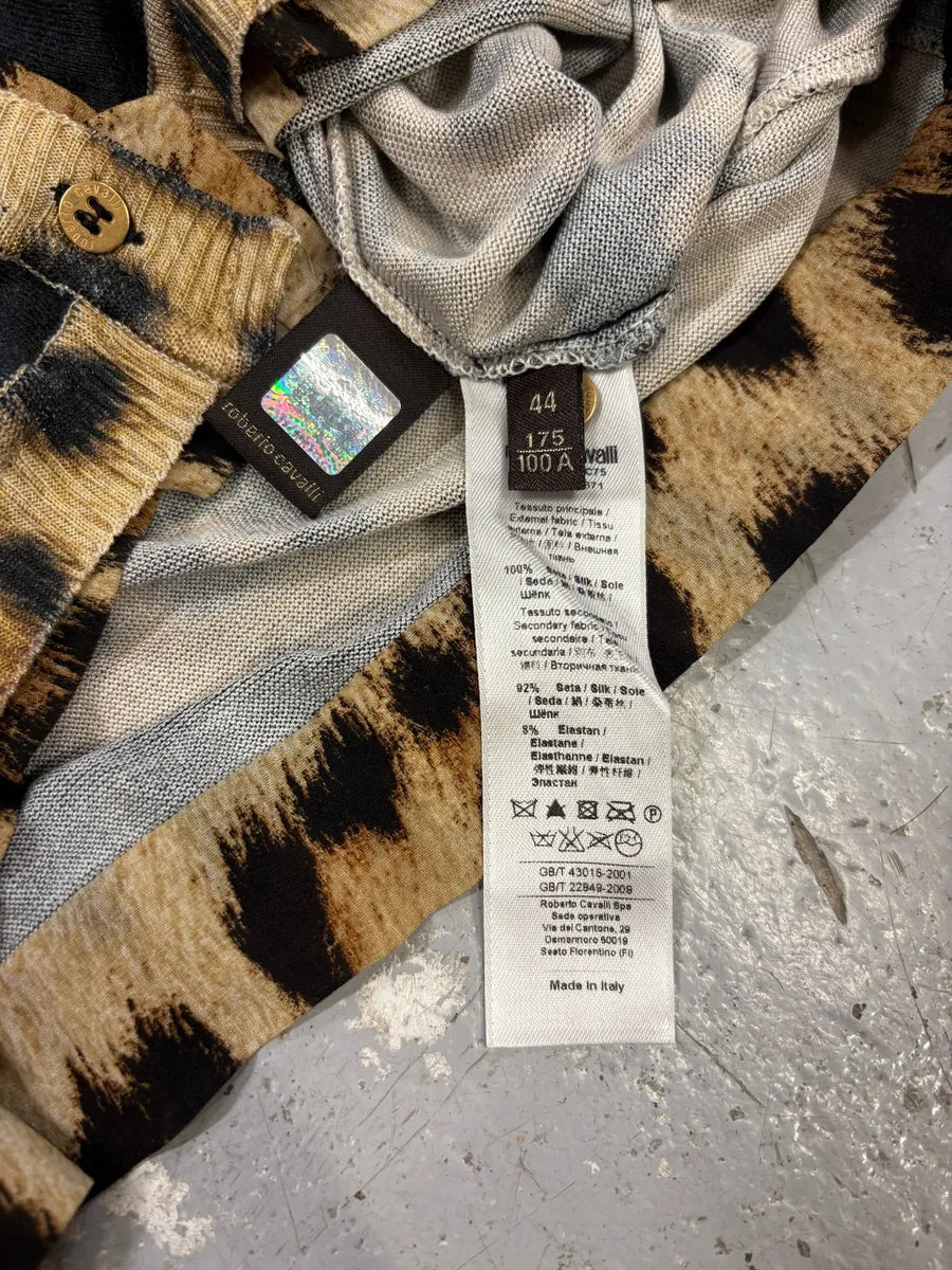 Roberto Cavalli Leopard Print Cardigan DxeVTWx 6