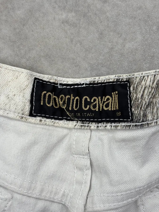 1990s Roberto Cavalli Light Blue Animal Jeans MJPtZja 10