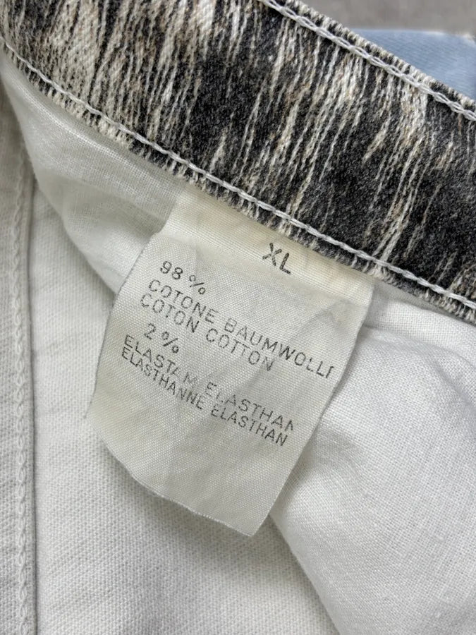 1990s Roberto Cavalli Light Blue Animal Jeans MJPtZja 11