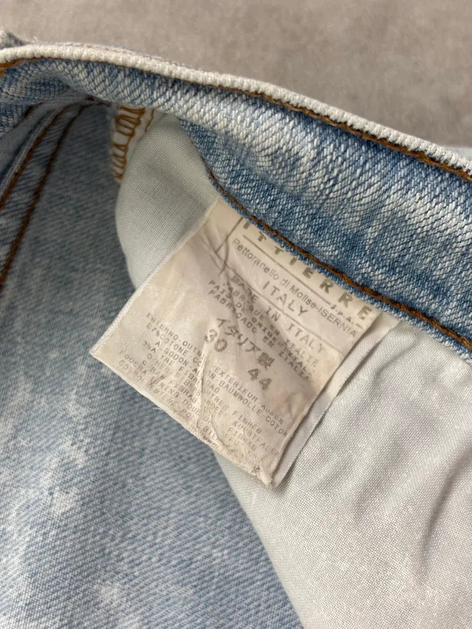 2000s Cavalli Light Blue Washed Denim Jeans EANHrvs 11