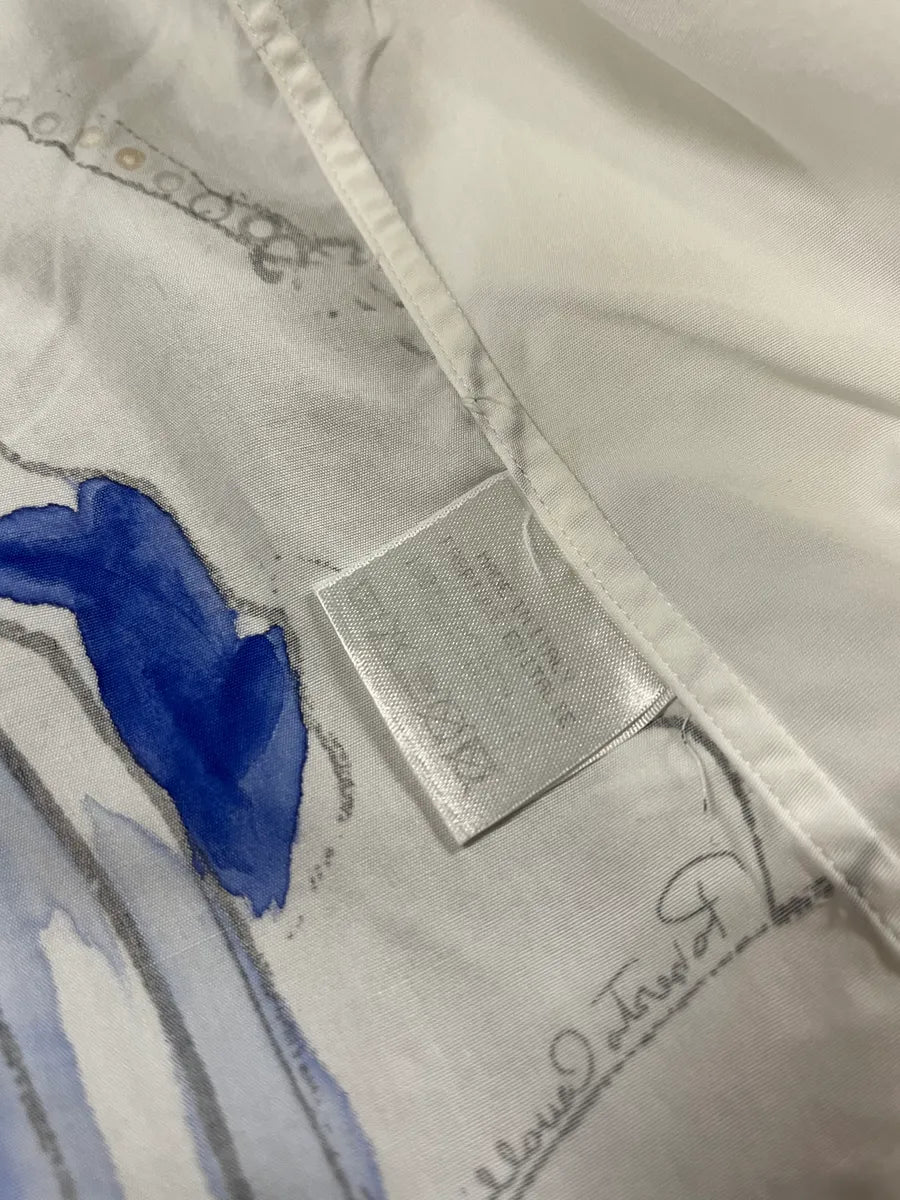 Roberto Cavalli Mysterious Chic Lady White Shirt (M) YlwoHHf 10