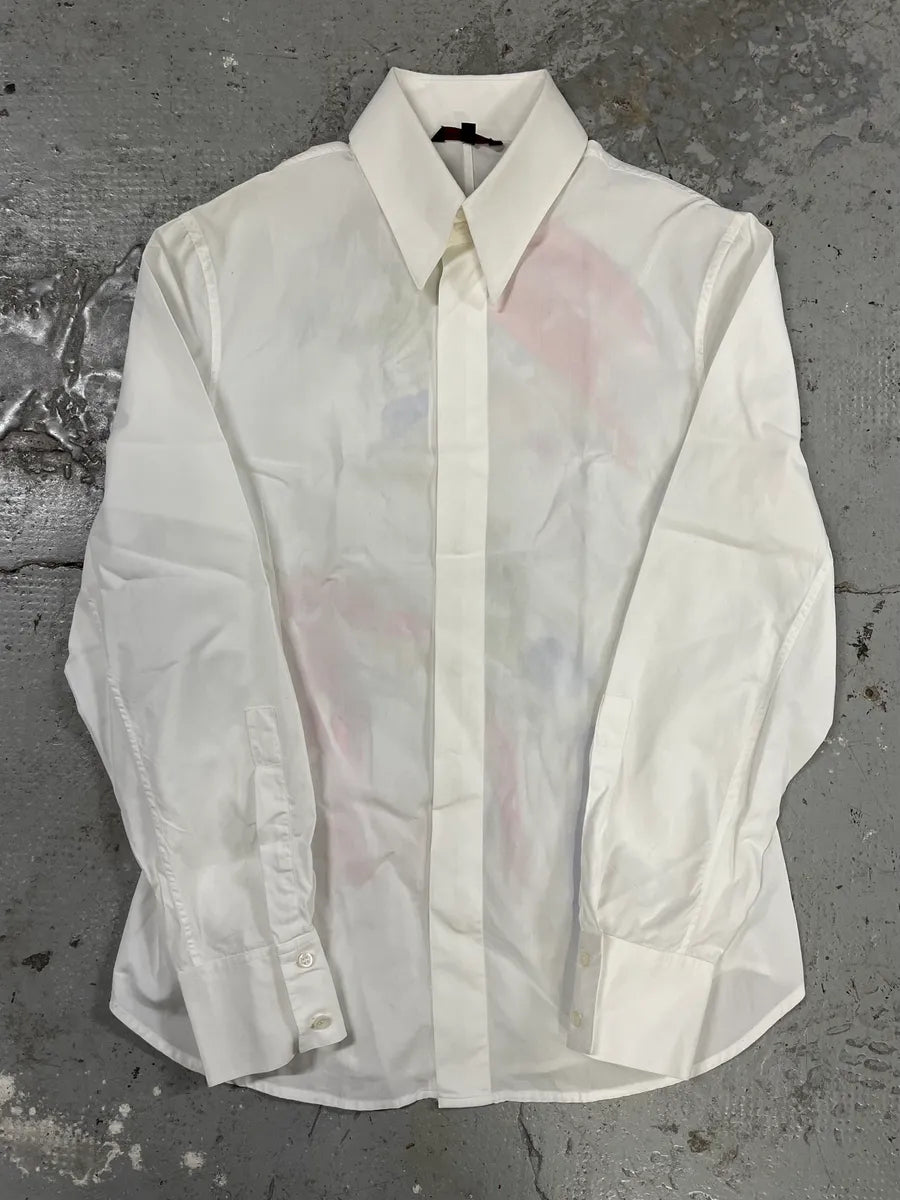 Roberto Cavalli Mysterious Chic Lady White Shirt (M) YlwoHHf 3