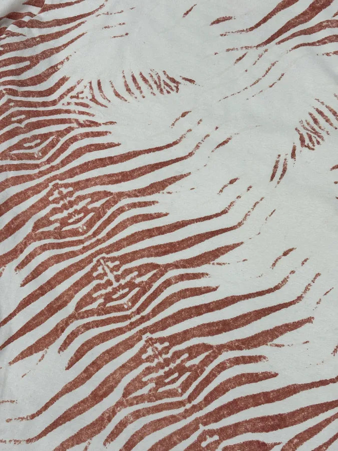 Roberto Cavalli Peach Pink Zebra Savage T-Shirt  ynbdelY 9