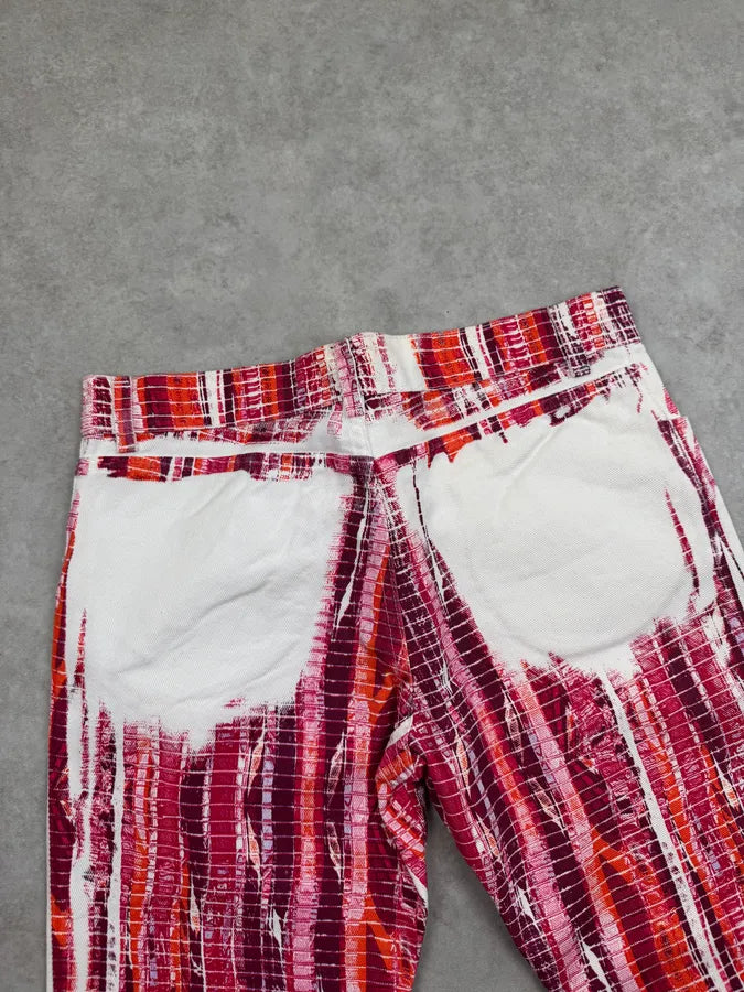 2000s Roberto Cavalli Pink Foam Effect Pants UdTdvMH 7