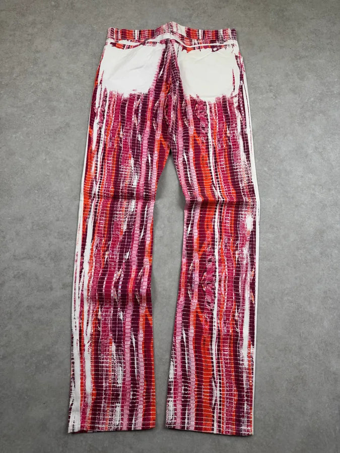 2000s Roberto Cavalli Pink Foam Effect Pants UdTdvMH 8