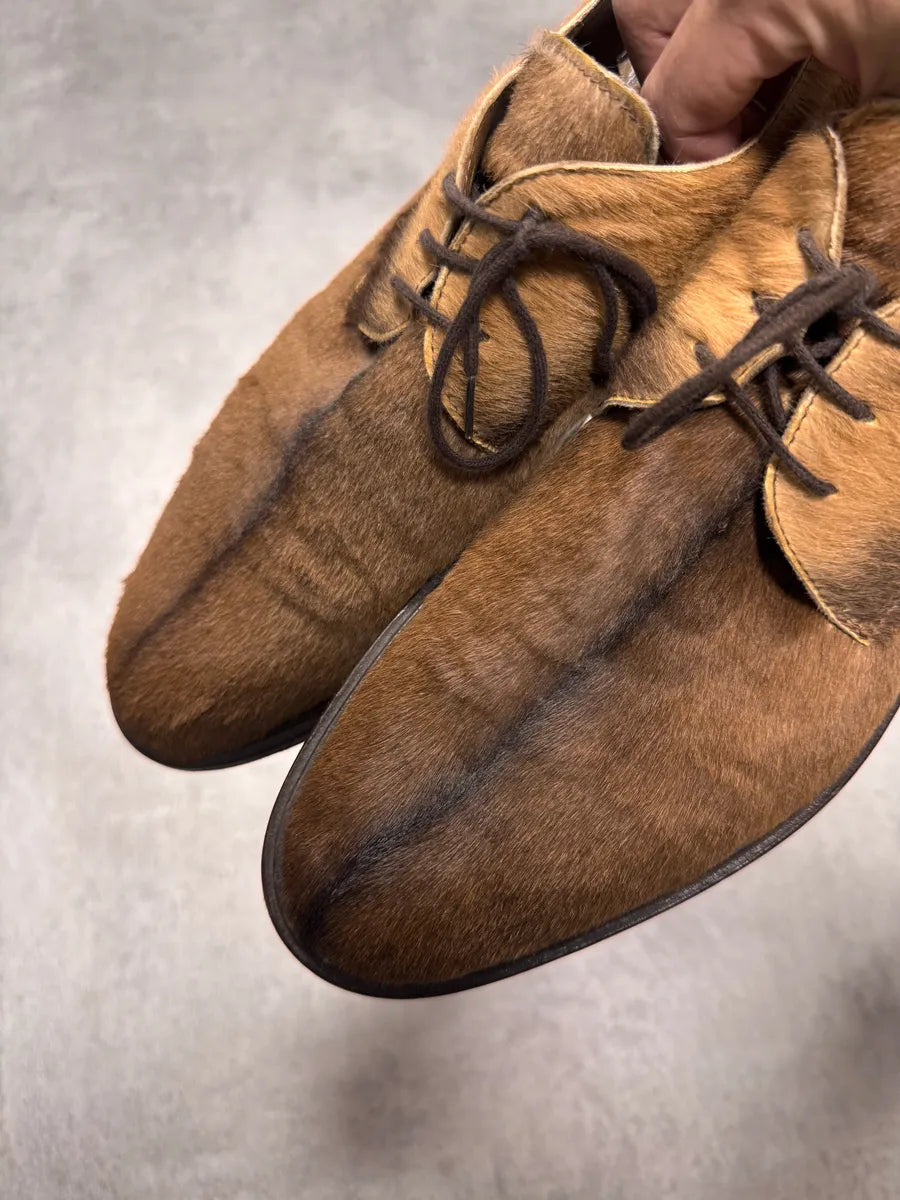 Roberto Cavalli Pony Hair Leather Shoes (43eu/us9.5) 2