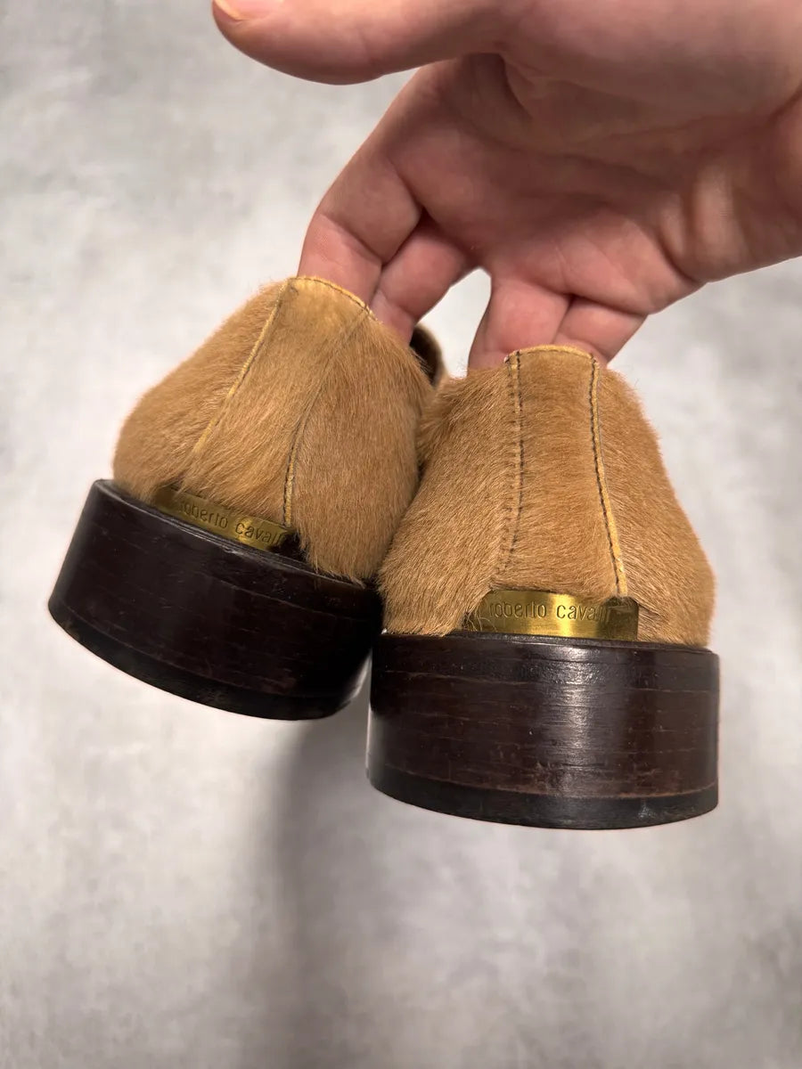 Roberto Cavalli Pony Hair Leather Shoes (43eu/us9.5) 4