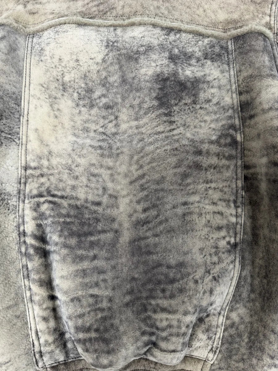 Roberto Cavalli Premium Raw Shearling Leather Jacket oVuGEHl 11