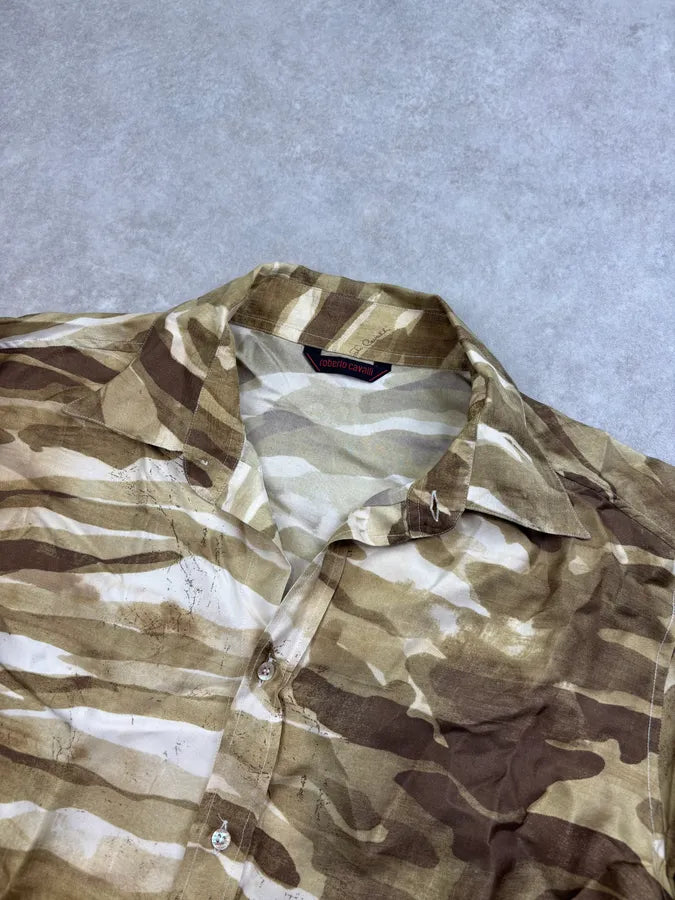 AW2004 Roberto Cavalli Savage Zebra Shirt  EaHXUDl 3