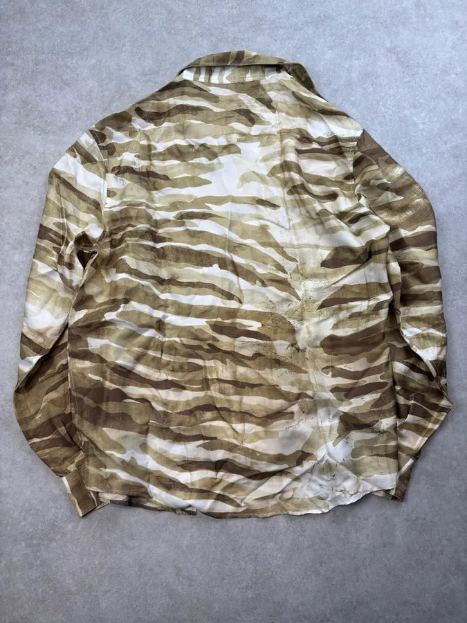 AW2004 Roberto Cavalli Savage Zebra Shirt  EaHXUDl 4