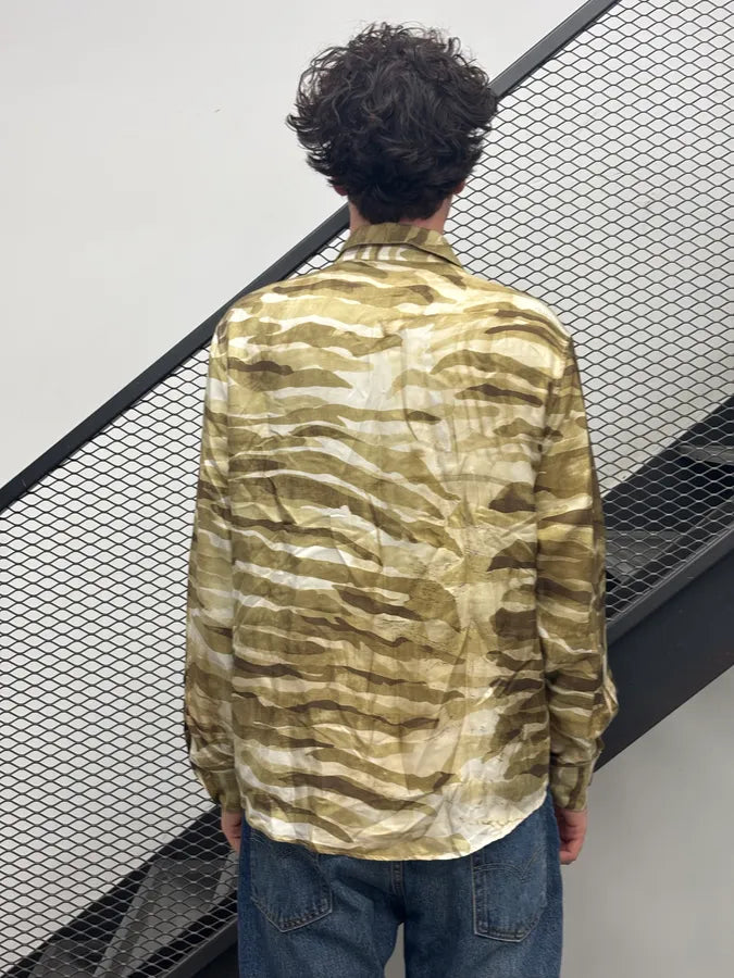 AW2004 Roberto Cavalli Savage Zebra Shirt  EaHXUDl 2