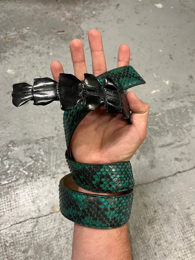 Roberto Cavalli Python Green Belt fhjrSBB 0