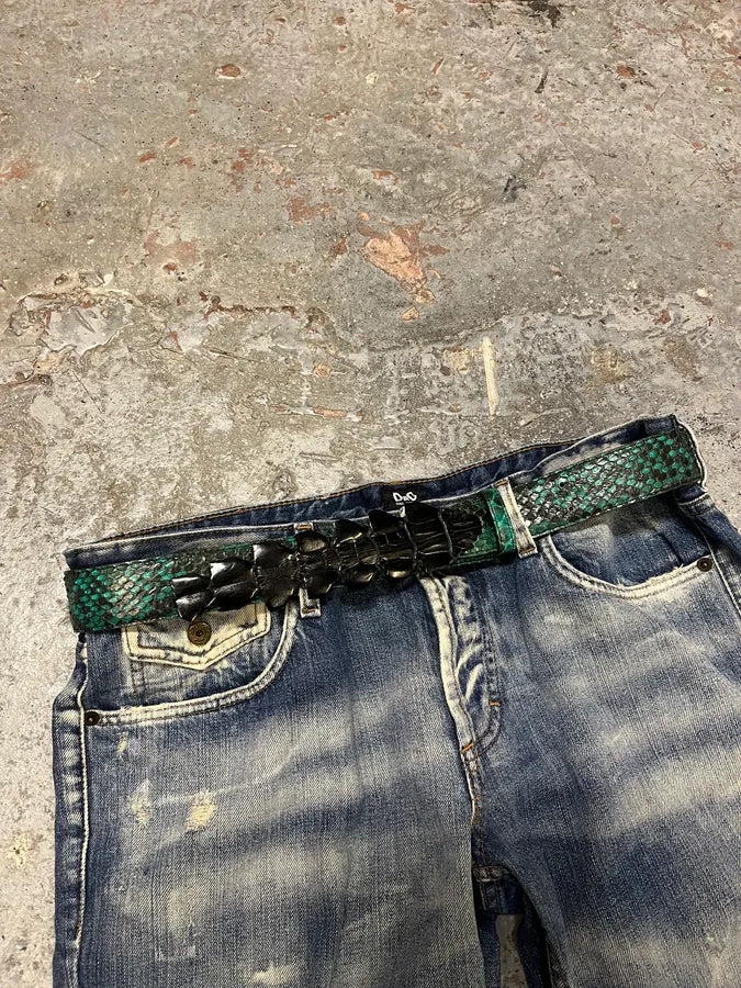 Roberto Cavalli Python Green Belt fhjrSBB 2