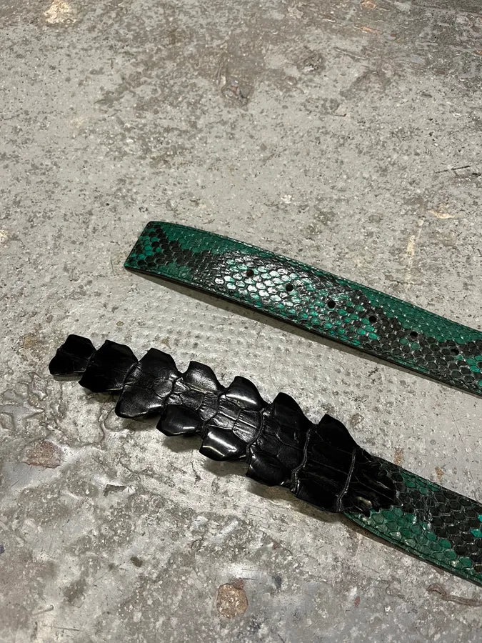 Roberto Cavalli Python Green Belt fhjrSBB 3