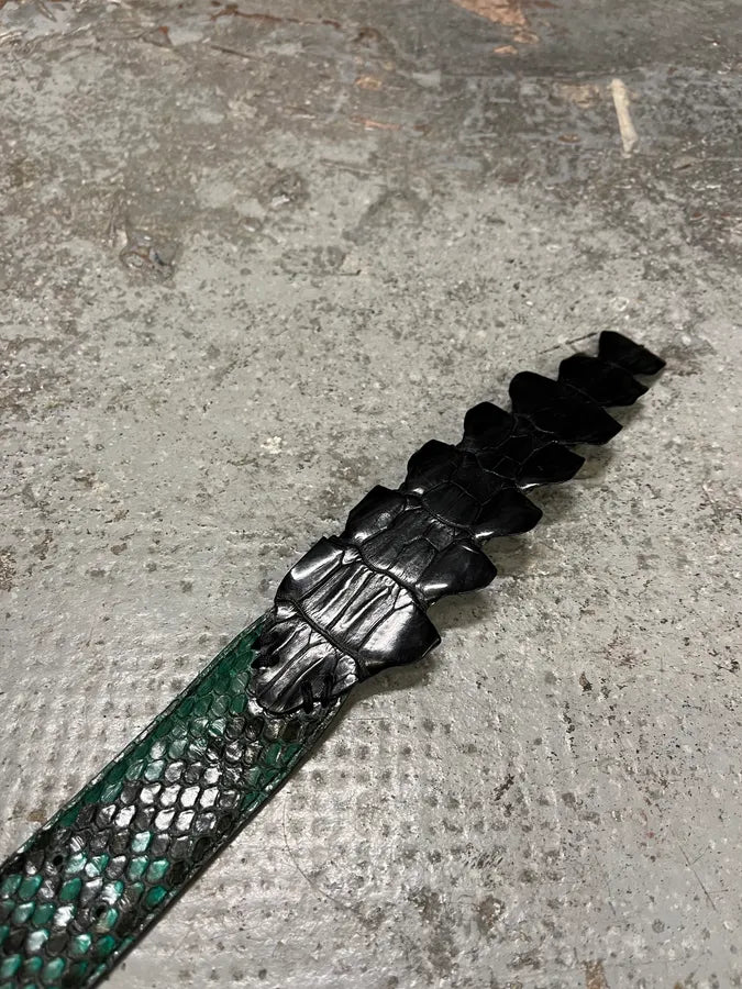 Roberto Cavalli Python Green Belt fhjrSBB 5