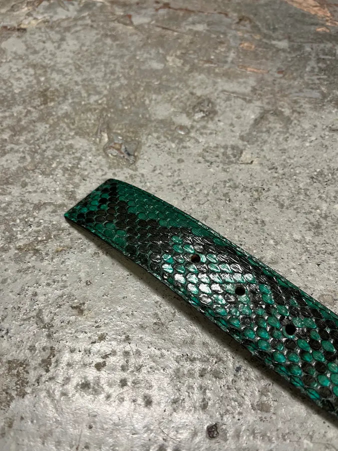 Roberto Cavalli Python Green Belt fhjrSBB 6