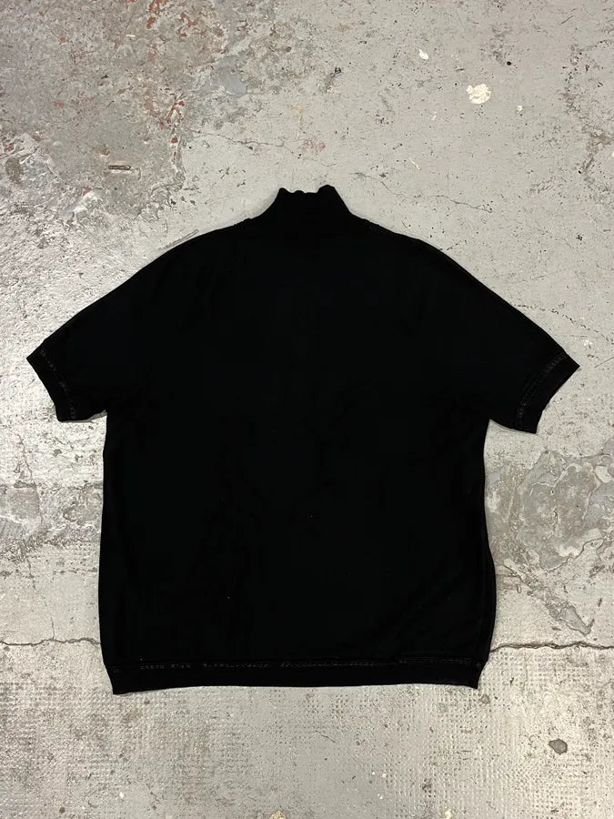 Roberto Cavalli Python Turtleneck Black T-Shirt UzihgXY 5