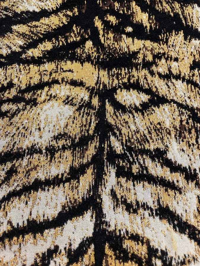 Roberto Cavalli Savage Fur Lion Long Dress (S) lELTUrz 7