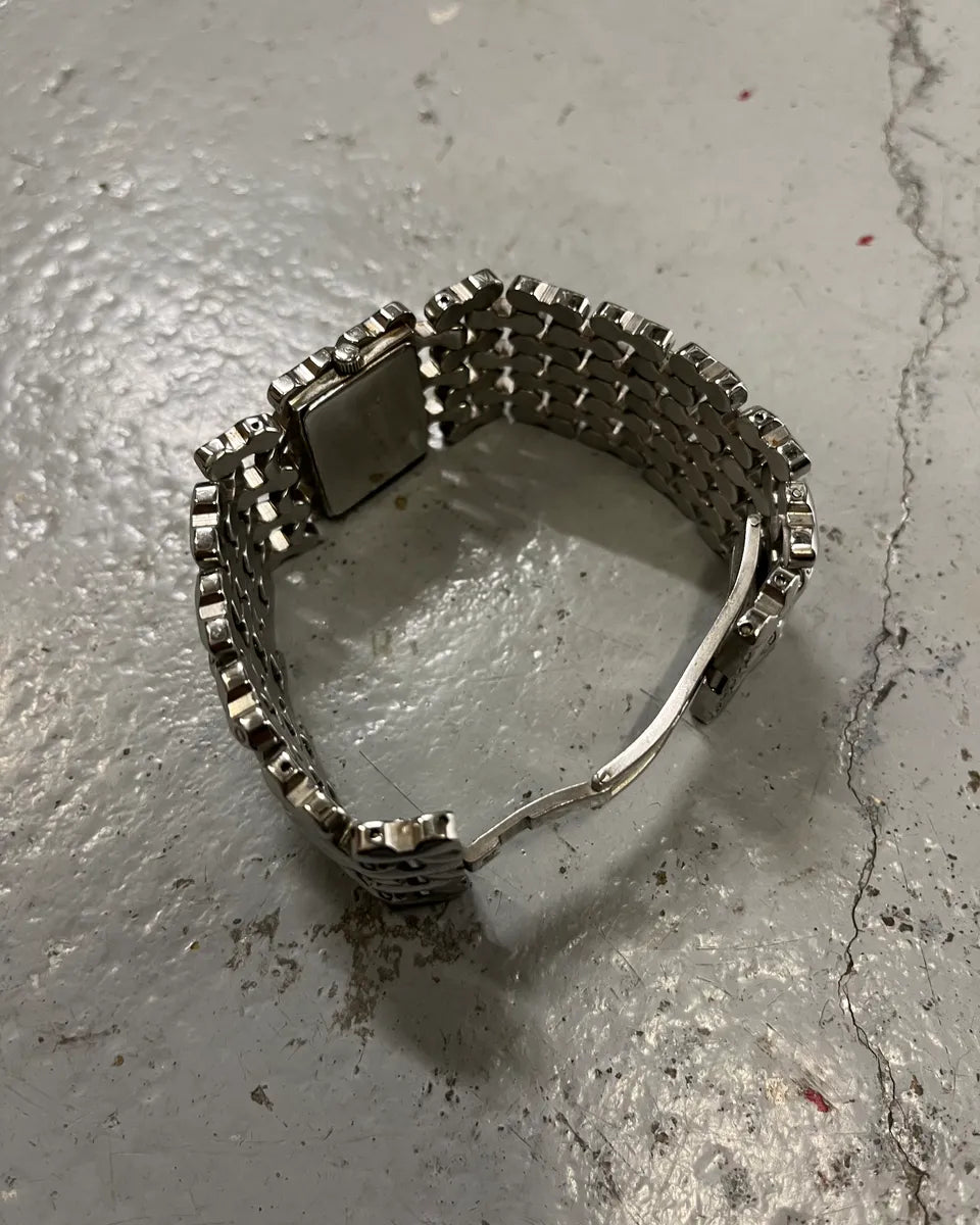 Roberto Cavalli Silver Grey Chain Bracelet Watch qQjIigx 5
