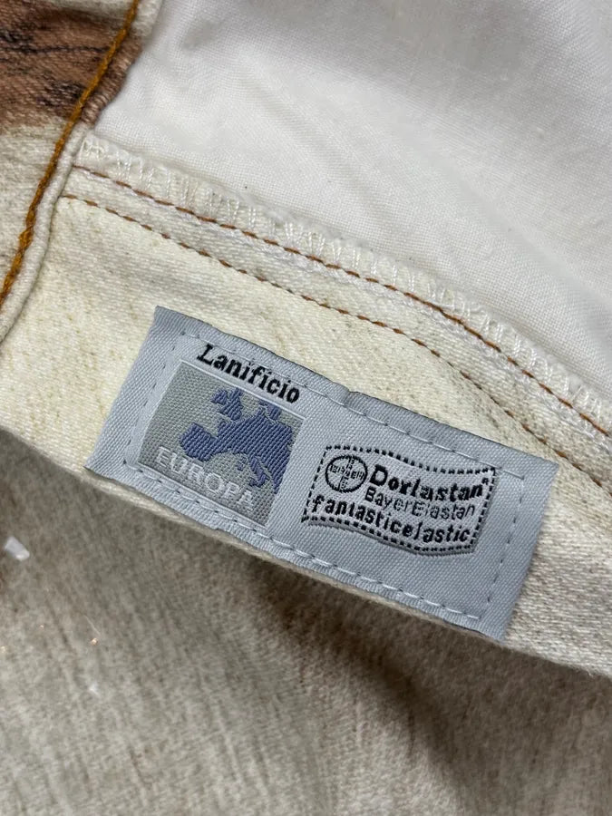 2000s Roberto Cavalli Sparkles Cowhide Jeans XGQwmLp 11