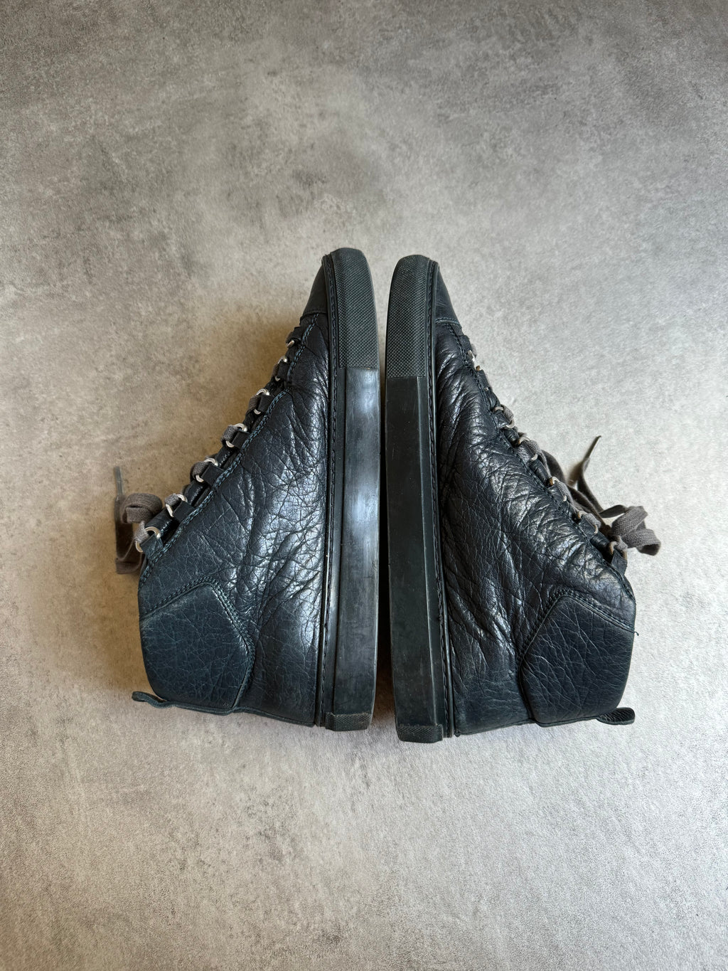 Balenciaga Arena High Blue Leather (40) - 9