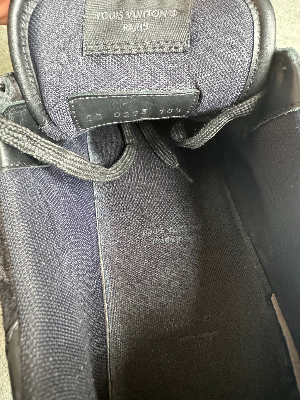 Louis Vuitton Trainer Black Exclu Employee (45,5) - 9