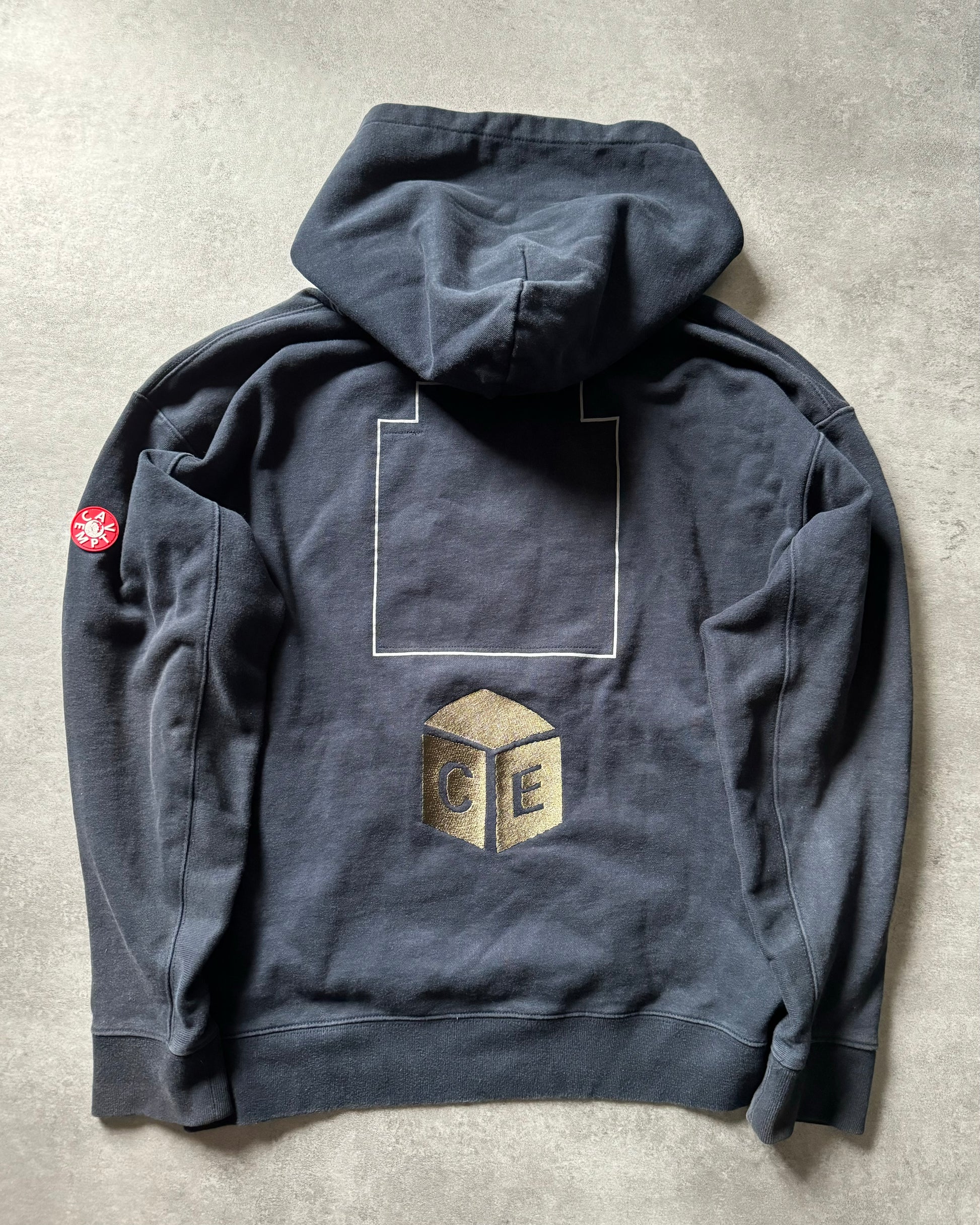 Cav Empt Propaganda Navy Hoodie  (M) - 3