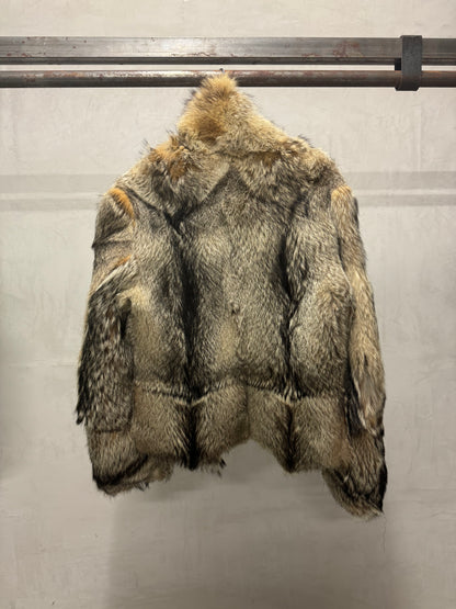 2000s Cavalli Reversible Fox Fur Premium Leather Jacket (S) - 5