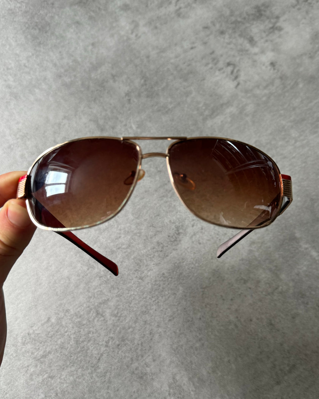 2000s Prada Aviator Sunglasses (OS) - 2