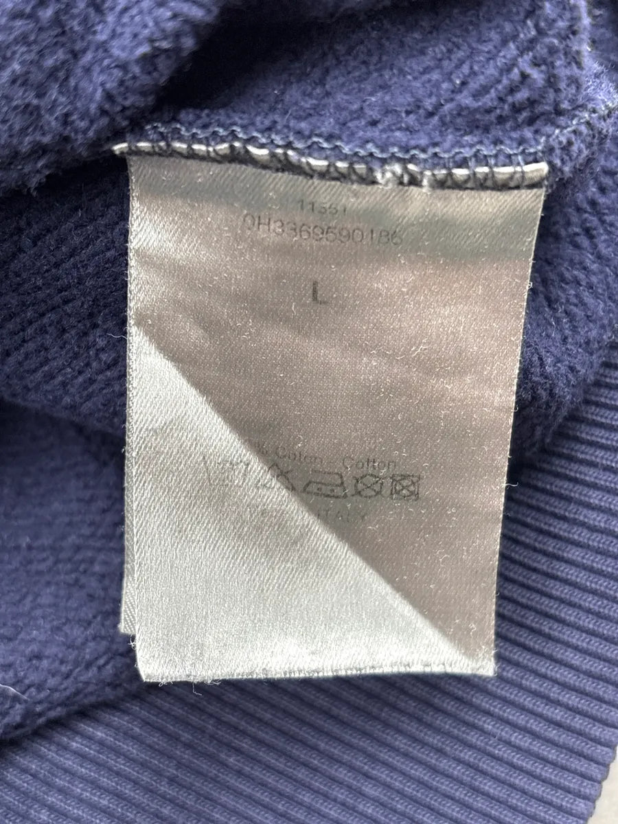 SS2010 Dior Navy Never Till Now Hoodie by Kris Van Assche sDHiwPnV 10