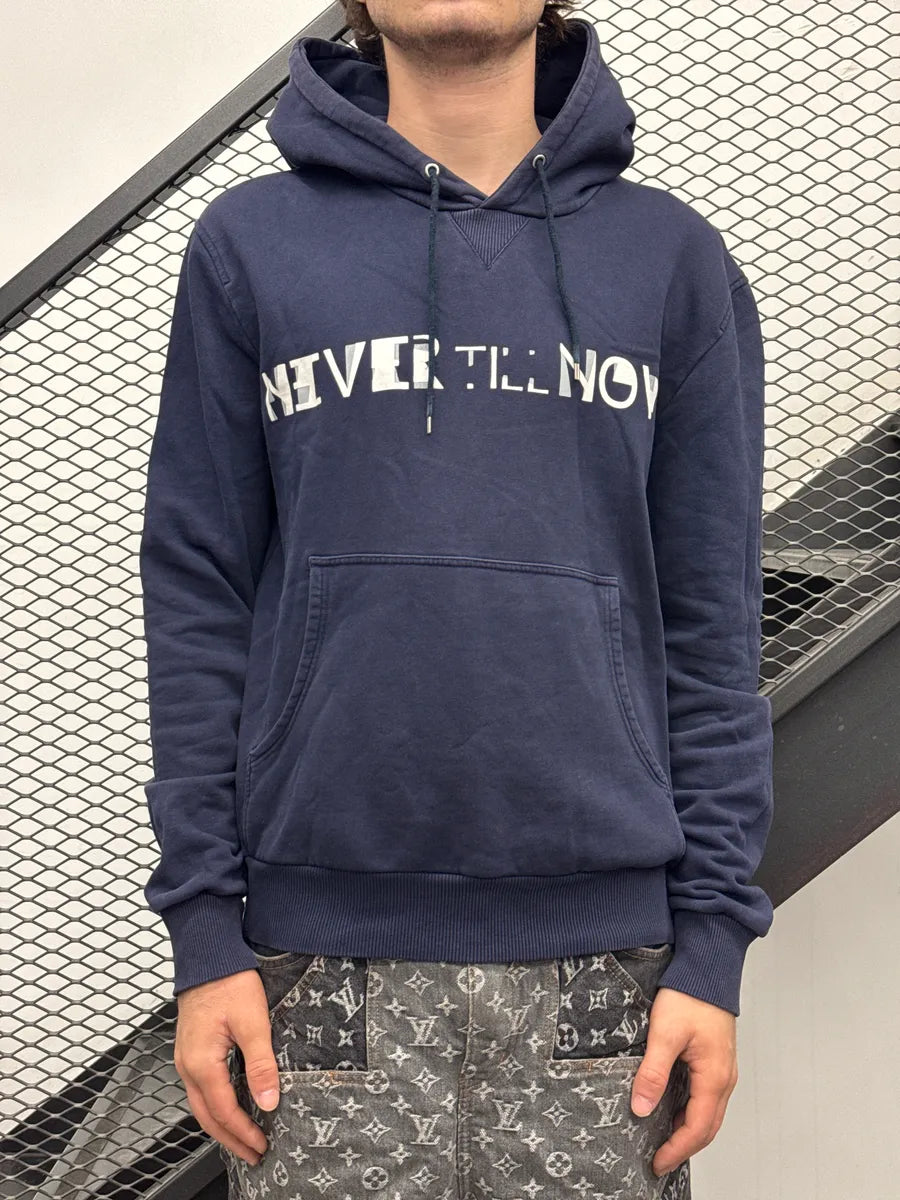 SS2010 Dior Navy Never Till Now Hoodie by Kris Van Assche sDHiwPnV 1