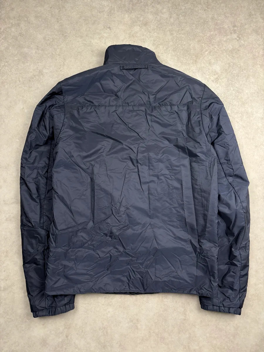 SS2015 Prada Dark Navy Nylon Linea Rossa Padded Light Jacket sPmGjvQI 4