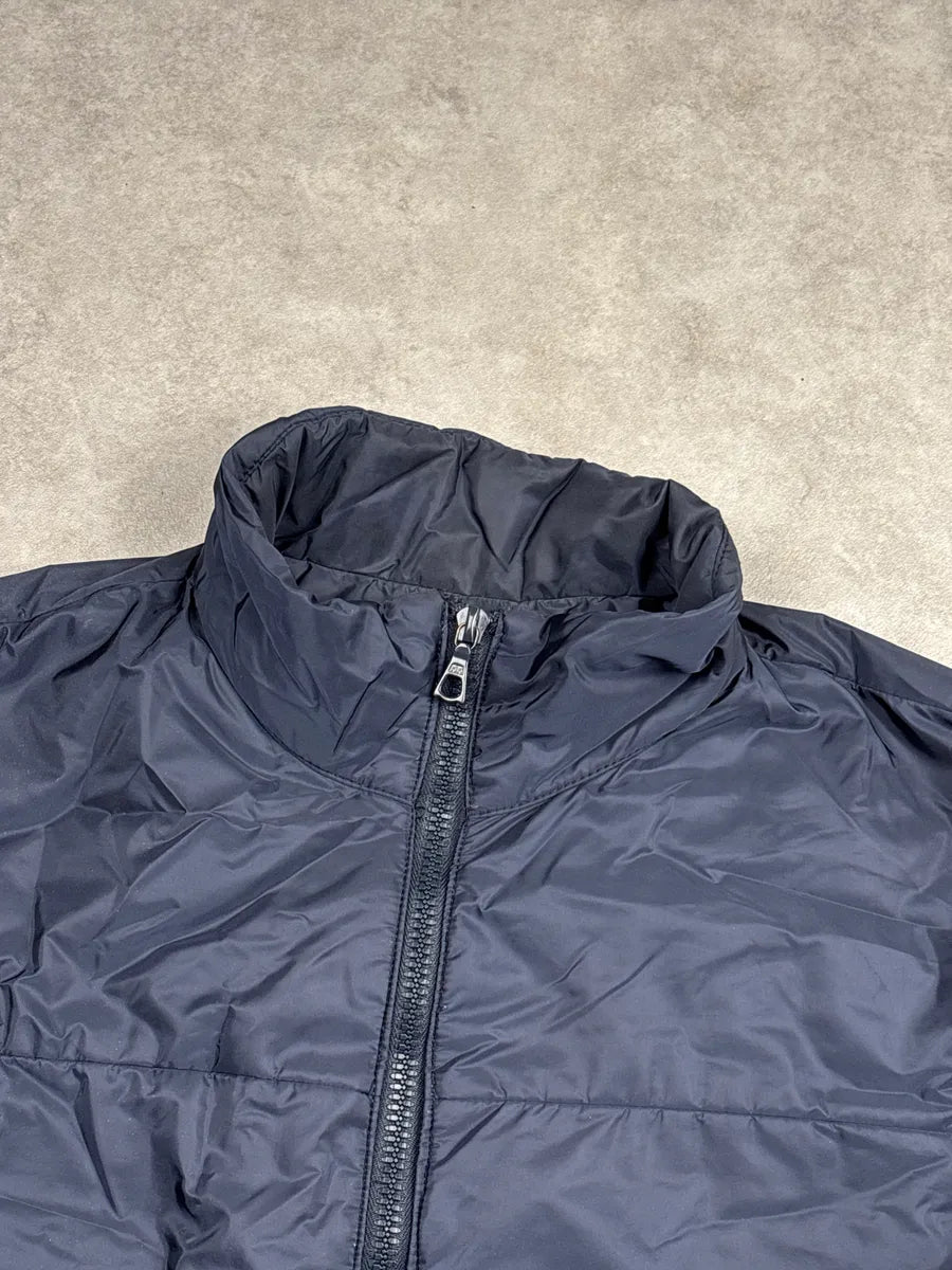 SS2015 Prada Dark Navy Nylon Linea Rossa Padded Light Jacket sPmGjvQI 5