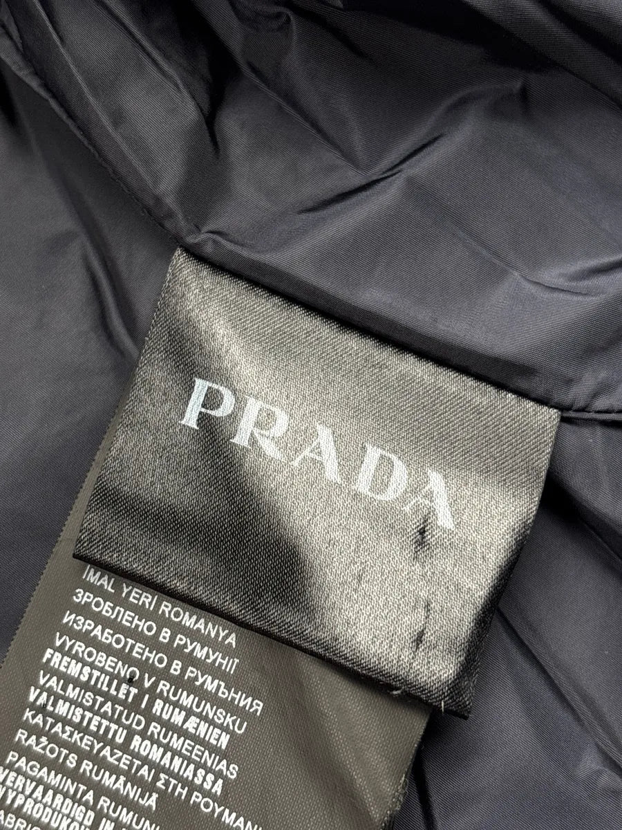 SS2015 Prada Dark Navy Nylon Linea Rossa Padded Light Jacket sPmGjvQI 13