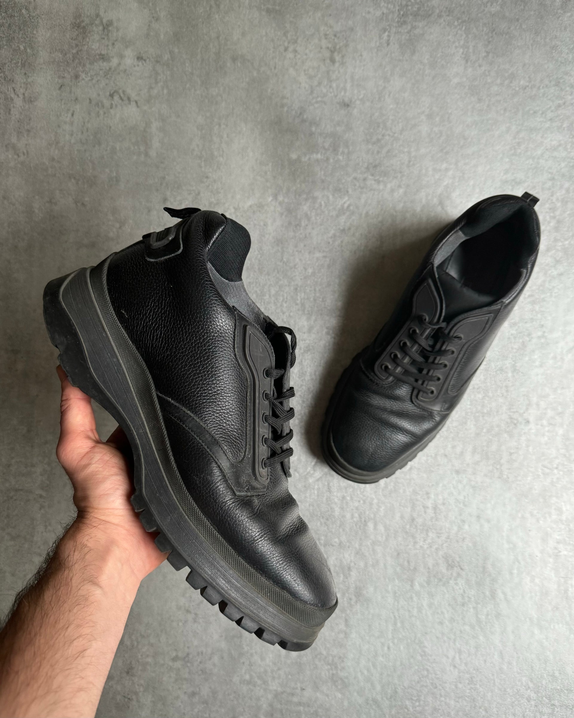 2000s Prada Black Leather Premium Archive Boots – Dolce Vita Hub