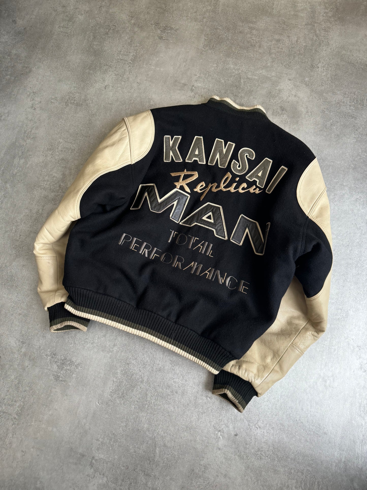 1990s Kansai Yamamoto Man Performance Varsity Jacket (L) - 7