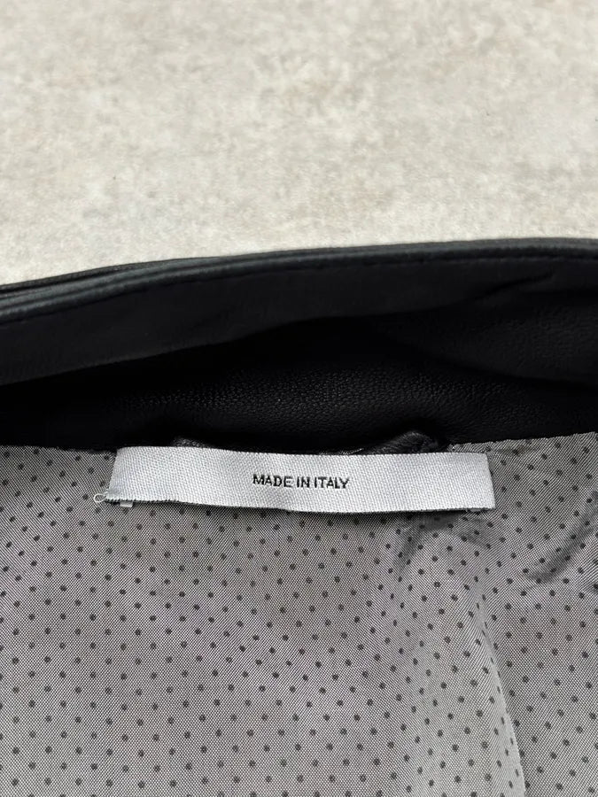 2000s Saint Laurent Biker Multi Zips Leather Jacket BFzmhyg 11