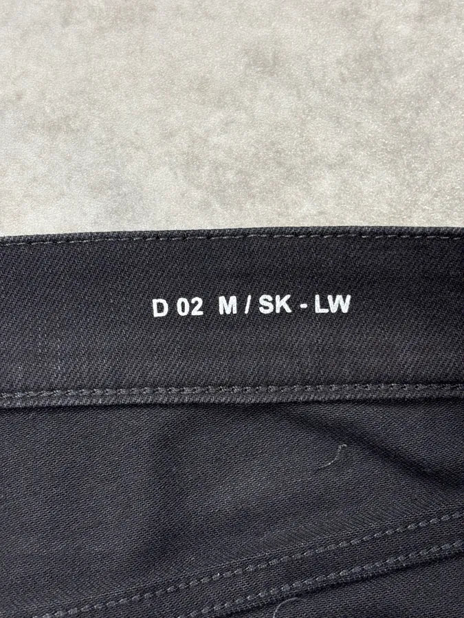 AW2022 Saint Laurent Black Slim Denim Jeans mqUJmMF 9