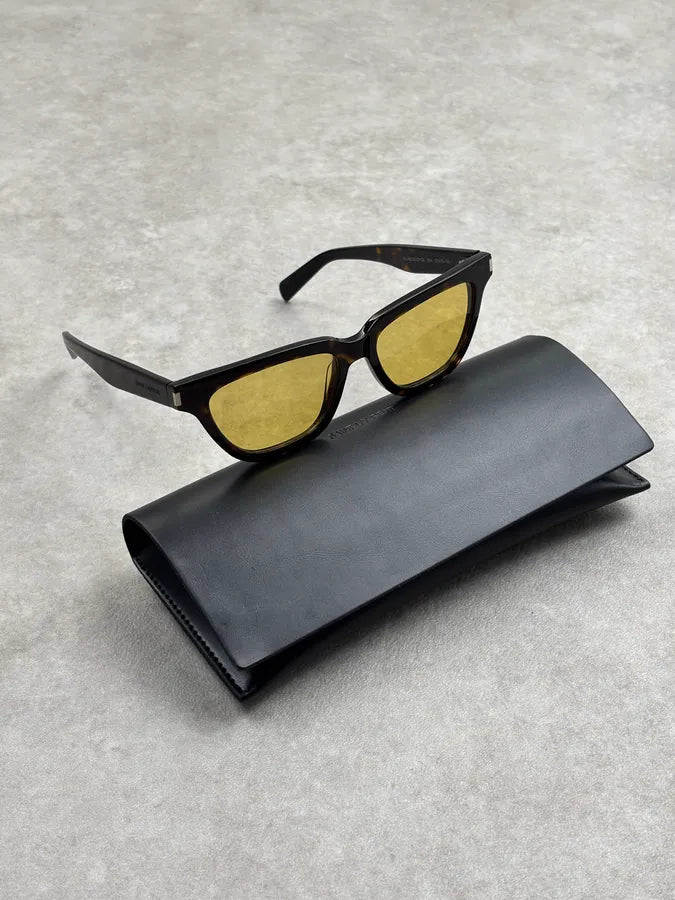 Saint Laurent Black Acetate Sunglasses dIliueY 0